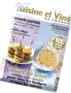 Cuisine et Vins de France N 161 – Decembre 2014-Janvier 2015