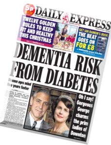 Daily Express – Tuesday, 02 December 2014