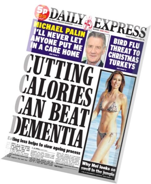 Daily Express — Tuesday, 18 November 2014