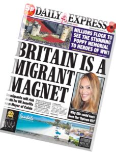 Daily Express – Wednesday, 29 October 2014