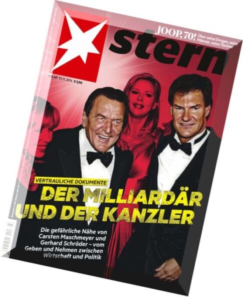 Der Stern Nachrichtenmagazin N 47, 13 November 2014