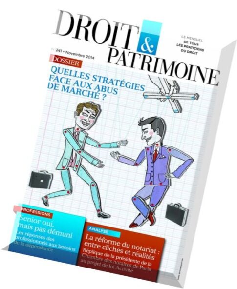 Droit & Patrimoine N 241 — Novembre 2014