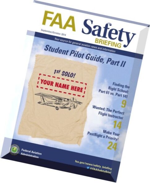 FAA Safety Briefing — September-October 2014