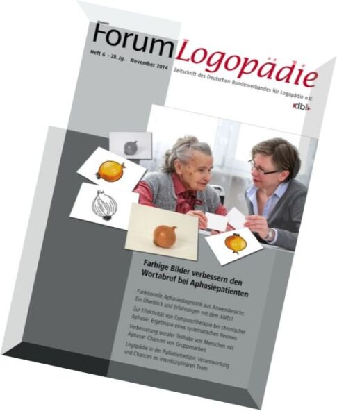 Forum Logopadie — November 2014