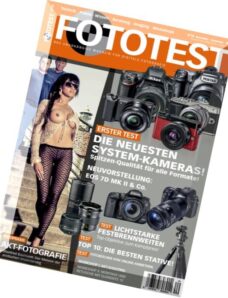Fototest Magazin November Dezember N 06, 2014