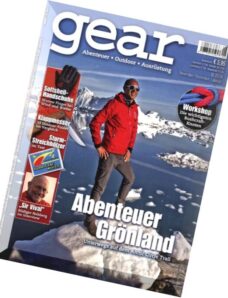 Gear Abenteuer-Outdoor-Ausruestung N 6, 2014