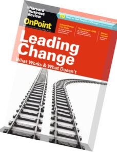 Harvard Business Review OnPoint — Winter 2014