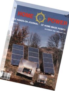 Home Power Magazine – Issue 020 – 1990-12-1991-01