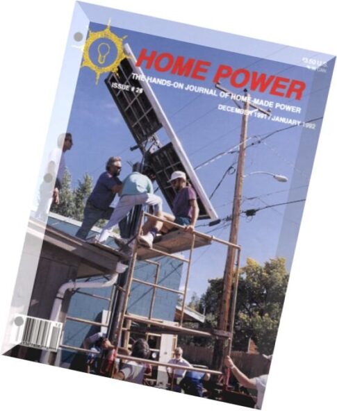 Home Power Magazine — Issue 026 — 1991-12-1992-01