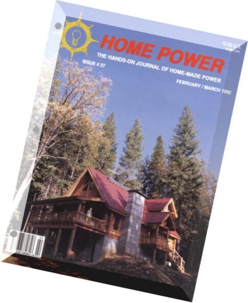Home Power Magazine – Issue 027 – 1992-02-03