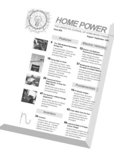 Home Power Magazine – Issue 036 – 1993-08-09