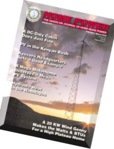 Home Power Magazine — Issue 075 — 2000-02-03