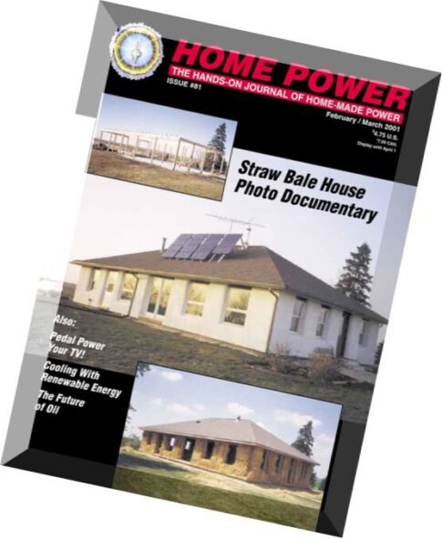 Home Power Magazine — Issue 081 — 2001-02-03