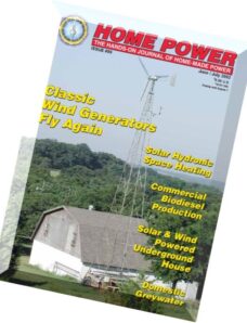 Home Power Magazine — Issue 089 — 2002-06-07