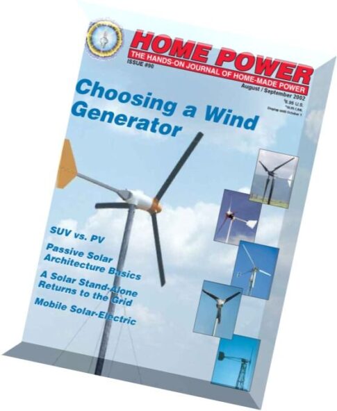 Home Power Magazine – Issue 090 – 2002-08-09