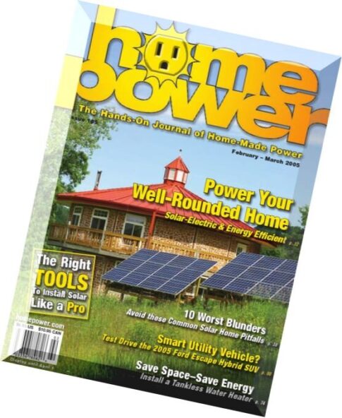 Home Power Magazine — Issue 105 — 2005-02-03