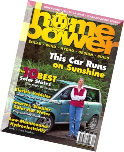 Home Power Magazine — Issue 124 — 2008-04-05