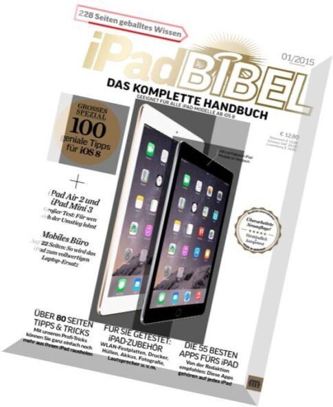 iPad Bibel Das komplette Handbuch N 01, 2015