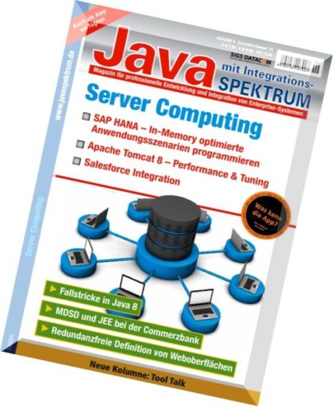 JavaSPEKTRUM — Magazin Dezember-Januar 2014