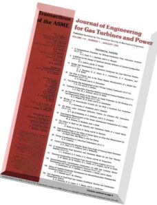 Journal of Engineering for Gas Turbines and Power 1992 Vol.114, N 1