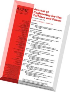 Journal of Engineering for Gas Turbines and Power 2009 Vol.131, N 1