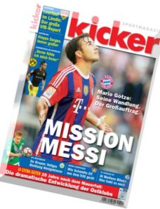 Kicker Magazin N 90, 03 November 2014