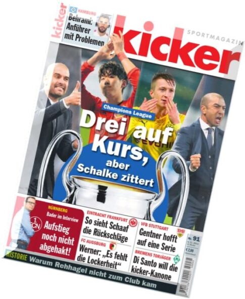 Kicker Sportmagazin 91-2014 (06.11.2014)
