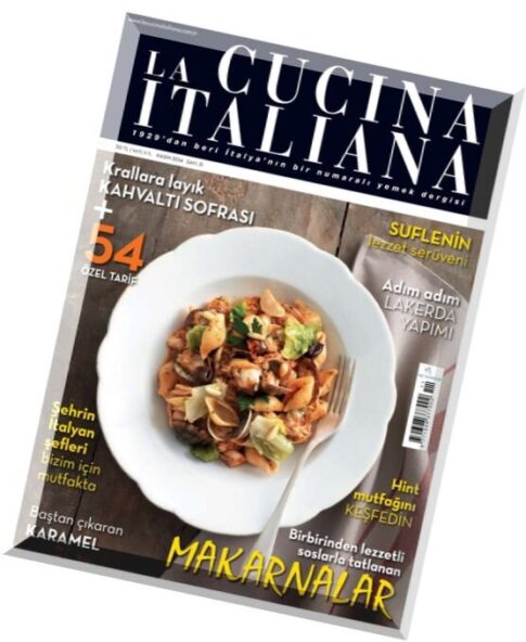 La Cucina Italiana Turkiye – November 2014