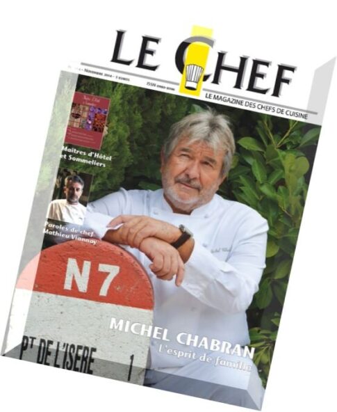 Le Chef N 253 — Novembre 2014