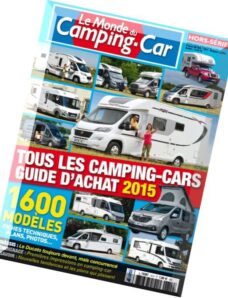 Le Monde du Camping-Car Hors-Serie N 25 – Guide D’Achat 2015