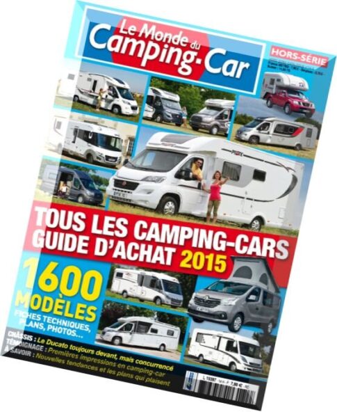Le Monde du Camping-Car Hors-Serie N 25 – Guide D’Achat 2015