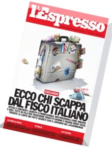 L’Espresso N 45 — 13 Novembre 2014