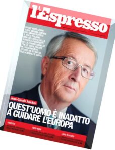 L’Espresso n.46, 20-11-2014