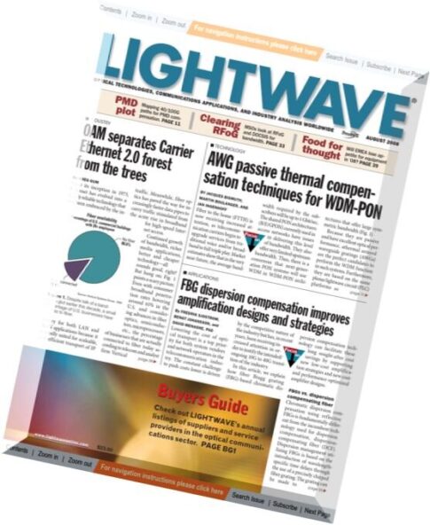 Lightwave — August 2008
