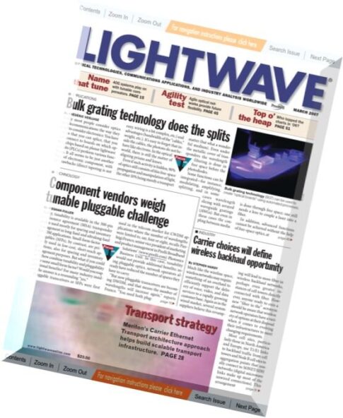 Lightwave — March 2007