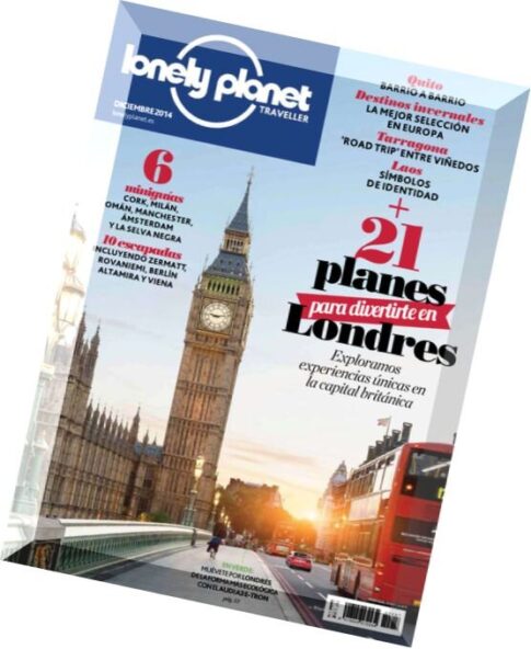 Lonely Planet Spain – Diciembre 2014