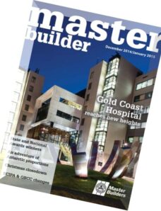 Master Builder Magazine – December 2014 – January 2015