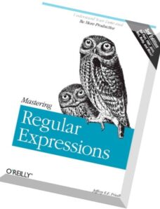 Mastering Regular Expressions, 3 edition
