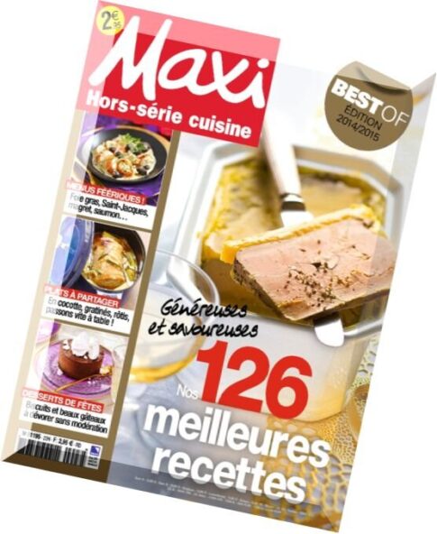 Maxi Hors Serie Cuisine N 22, 2014