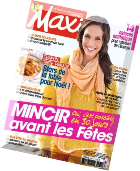 Maxi N 1465 – Du 24 Au 30 Novembre 2014