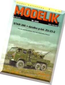 Modelik (2004.02) – STAR 266 + ZU-23-2