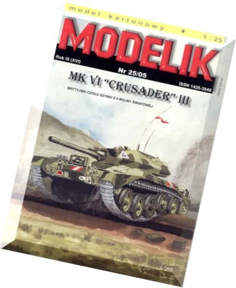 Modelik (2005.25) – Mk.VI Crusader III