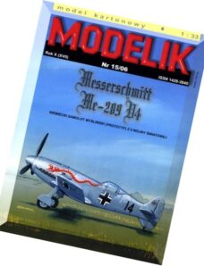 Modelik (2006.15) – Messerschmitt Me-209 V4