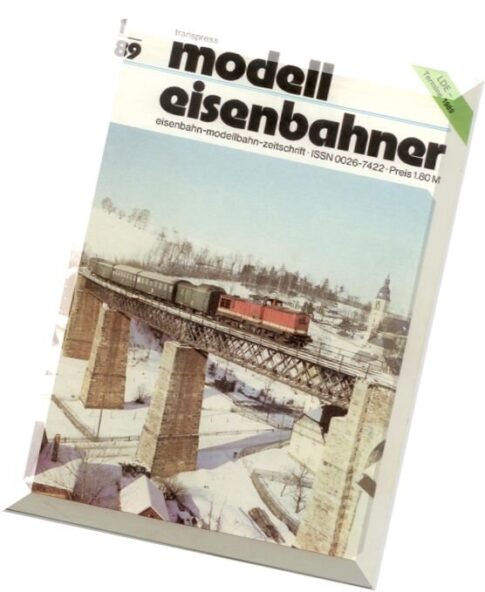 Modell Eisenbahner 1989-01