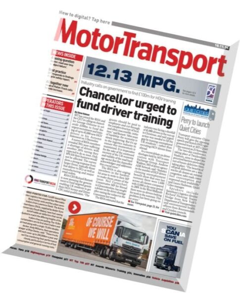 Motor Transport — 10 November 2014