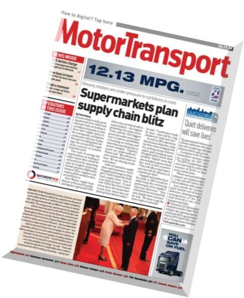 Motor Transport – 24 November 2014