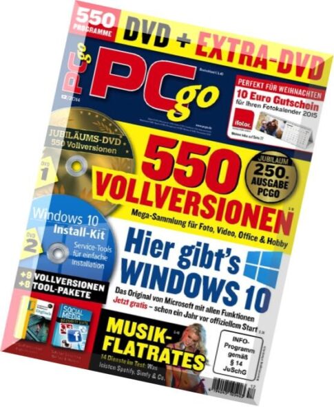PC Go Magazin Dezember N 12, 2014