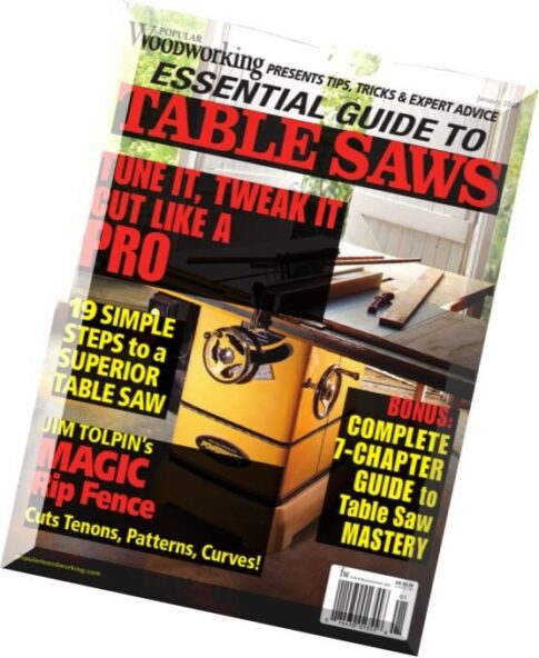 Popular Woodworking Special Publication — Essential Guide to Table Saws