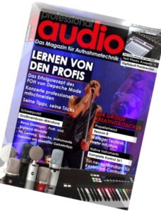 Professional Audio – Magazin Dezember 12, 2014