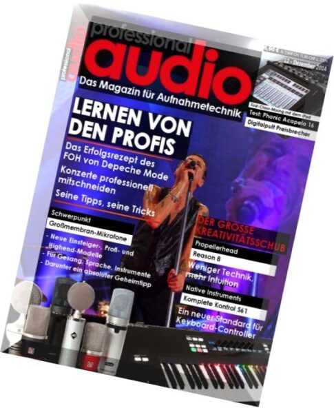 Professional Audio – Magazin Dezember 12, 2014